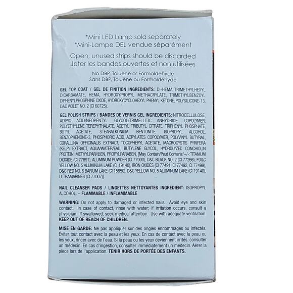 12 Boxes Sally Hansen French Mani Salon Insta-Gel Strips Kit Chip Resistant - Picture 7 of 7